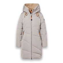 District Wintermantel Courchevel (mit Kapuze, wasserabweisend, winddicht) beige Damen