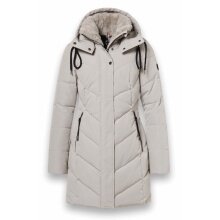 District Wintermantel Zodiac (mit Kapuze, warm, wasserabweisend) beige Damen