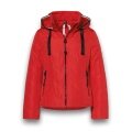 District Übergangsjacke Bluebell (mit Kapuze, wasserabweisend) rot Damen
