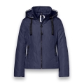 District Übergangsjacke Bluebell (mit Kapuze, wasserabweisend) dunkelblau Damen