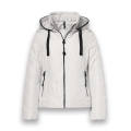 District Übergangsjacke Bluebell (mit Kapuze, wasserabweisend) offwhite Damen