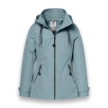District Übergangsjacke Cosmos (mit Kapuze, wasserabweisend) tealblau Damen