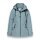 District Übergangsjacke Cosmos (mit Kapuze, wasserabweisend) tealblau Damen
