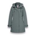 District Übergangsjacke Poppy (Parka, mit Kapuze, wasserabweisend) grün Damen