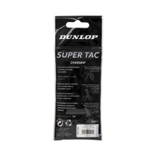 Dunlop Overgrip Super Tac 0.5mm - extrem griffig, feuchtigkeitsabsorbierend - weiss - 1 Stück