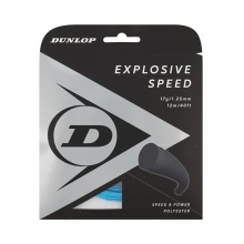 Dunlop Tennissaite Explosive Speed (Haltbarkeit+Power) blau 12m Set