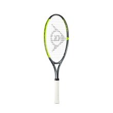 Dunlop Kinder-Tennisschläger SX 25in/217g (9-12 Jahre) grau/lime - besaitet -
