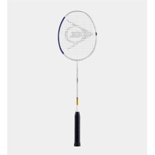 Dunlop Badmintonschläger Aero-Star Speed 86 (grifflastig/steif/86g) weiss - besaitet -
