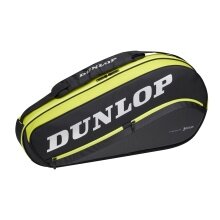 Dunlop Racketbag (Schlägertasche) Srixon SX Performance Thermo 2022 schwarz/gelb 3er - 1 Hauptfach