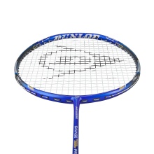 Dunlop Badmintonschläger Nanoblade Savage Woven Special Pro (ausgewogen/mittel/84g) blau - besaitet -