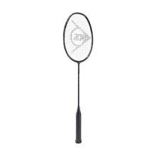 Dunlop Badmintonschläger Revo-Star Drive 83 (ausgewogen/steif/83g) schwarz - besaitet -