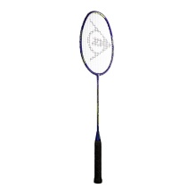 Dunlop Badmintonschläger Adforce 2000 (83g/ausgewogen/mittel) blau - besaitet -