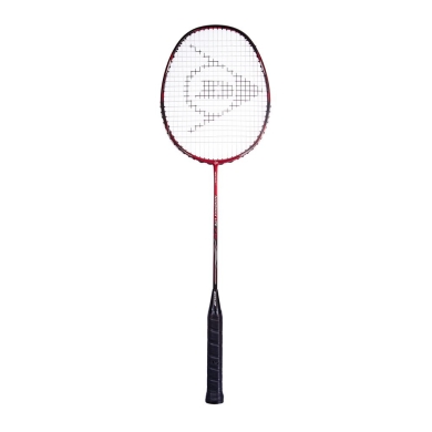 Dunlop Badmintonschläger Nanomax Lite 75 (kopflastig/mittel/75g) rot - besaitet -