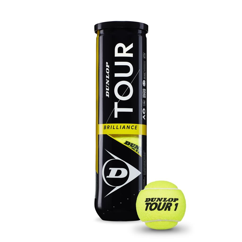 Dunlop Tennisbälle Tour Brilliance Dose 4er online bestellen