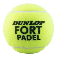 Dunlop Padelbälle Fort Padel Dose 24x3er Karton