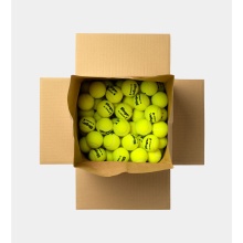 Dunlop Tennisbälle Fort Xtra Life (drucklos, speziell für Ballmaschine) - 72 Stück