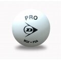 Dunlop Squashball Pro (2 Punkt) <b>WEISS</b> einzeln
