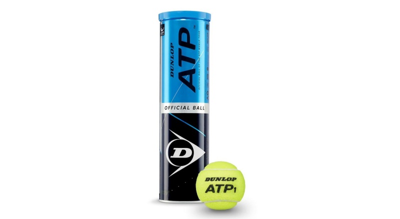 DUNLOP X Waterdrop® Bundle: 8 ATP Tour Tennisbälle + 600ml Edelstahl-Thermoflasche + 3 Microlyte Berry Elektrolyt-Würfel