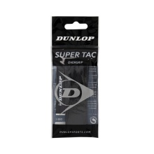 Dunlop Overgrip Super Tac 0.5mm - extrem griffig, feuchtigkeitsabsorbierend - schwarz - 1 Stück