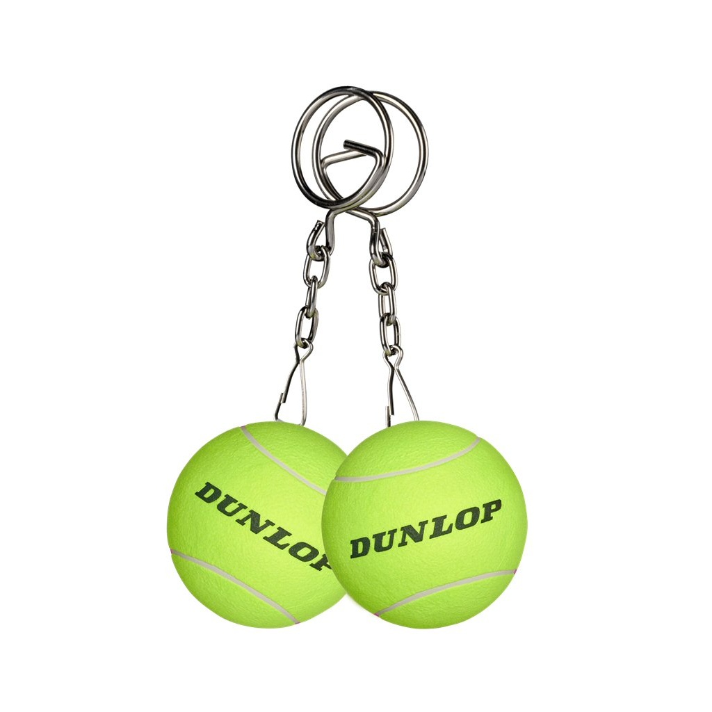 Schlüsselanhänger Tennisball Gelb 4,5cm Ball Anhänger Sport Tennis Mitgebsel 