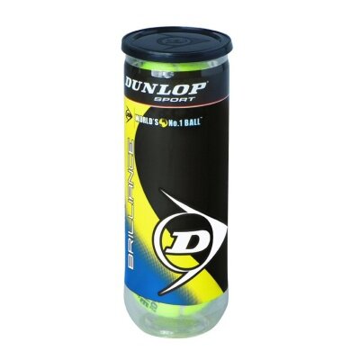 Gratis Dunlop Tour Brilliance Tennisbälle 3er