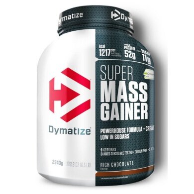 Dymatize Super Mass Gainer Pulver Rich Chocolate 2943g Dose