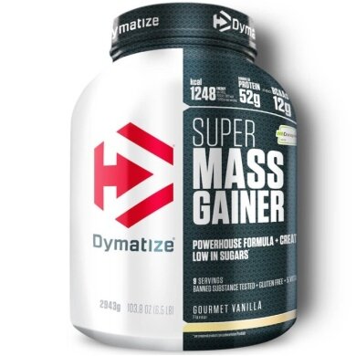 Dymatize Super Mass Gainer Pulver Vanilla 2943g Dose
