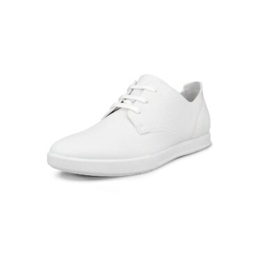 ECCO Sneaker Leisure Derby (ECCO-Leder) weiss Herren