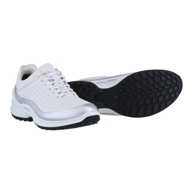 ECCO Sneaker Biom Energi WP (Premium-Leder, wasserdicht) weiss/silber Damen