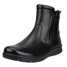 ECCO Stiefelette Barbett Boot Zip GTX (Premium-Leder, wasserdicht) schwarz Damen
