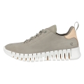 ECCO Sneaker Gruuv Lea (weiches Nappaleder) graubeige Damen