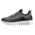 ECCO Sneaker Gruuv Lea (atmungsaktiv Textil) schwarz Damen