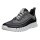 ECCO Sneaker Gruuv Lea (Premium-Leder, Mesh-Gewebe) schwarz/grau Herren