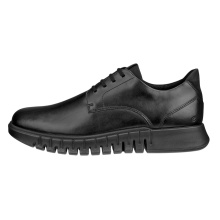 ECCO Sneaker Gruuv Studio Derby (Premium-Leder) schwarz Herren