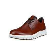 ECCO Sneaker Gruuv Studio Derby (Premium-Leder) braun Herren