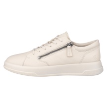ECCO Sneaker Move Zip Lace (Premium-Leder) beige Damen