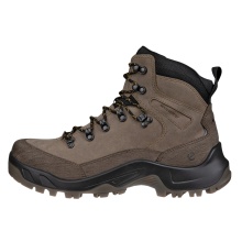 ECCO Wanderschuhe Offroad Mid (Nubukleder, wasserdicht) braun Herren