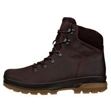 ECCO Winterschuhe Rugged Track WP Lace Boot (Premium-Leder, wasserdicht) dunkelbraun Herren