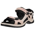 ECCO Sandale Yucatan Leder rosa/beige Damen