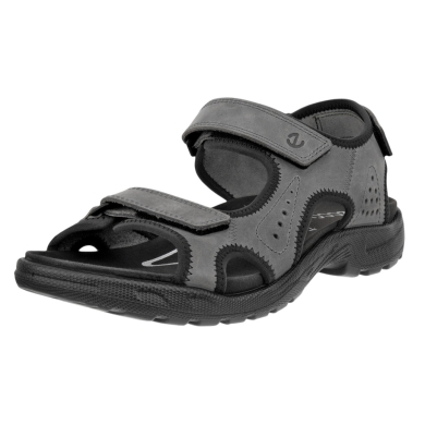 ECCO Sandale Hike 3 Strap (Leder) grau Herren