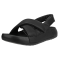 ECCO Sandale Cozmo Croos (Vollnarbenleder) schwarz Damen