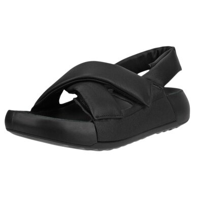 ECCO Sandale Cozmo Croos (Vollnarbenleder) schwarz Damen