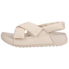 ECCO Sandale Cozmo Croos (Vollnarbenleder) beige Damen