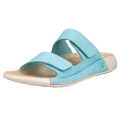 ECCO Sandale Cozmo Flat blau Damen