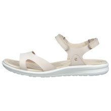 ECCO Sandale Cruise II 3 Strap (Nubukleder) beige Damen