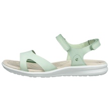 ECCO Sandale Cruise II 3 Strap (Nubukleder) grün Damen