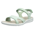 ECCO Sandale Cruise II 3 Strap (Nubukleder) grün Damen