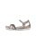 ECCO Sandale Flash X-Strap (Vollnarbenleder) claybraun/grau Damen