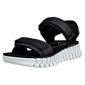 ECCO Sandale Gruuv Sol Lea (Premium-Leder) schwarz Damen