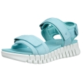 ECCO Sandale Gruuv Sol Lea (Premium-Leder) blau Damen